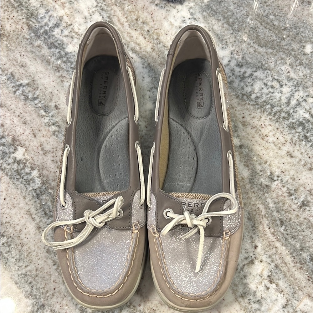 Sperry Women's Gray Boat Shoes